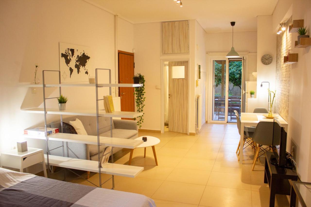 Cozy Studio In Central Glyfada Athen Exterior foto